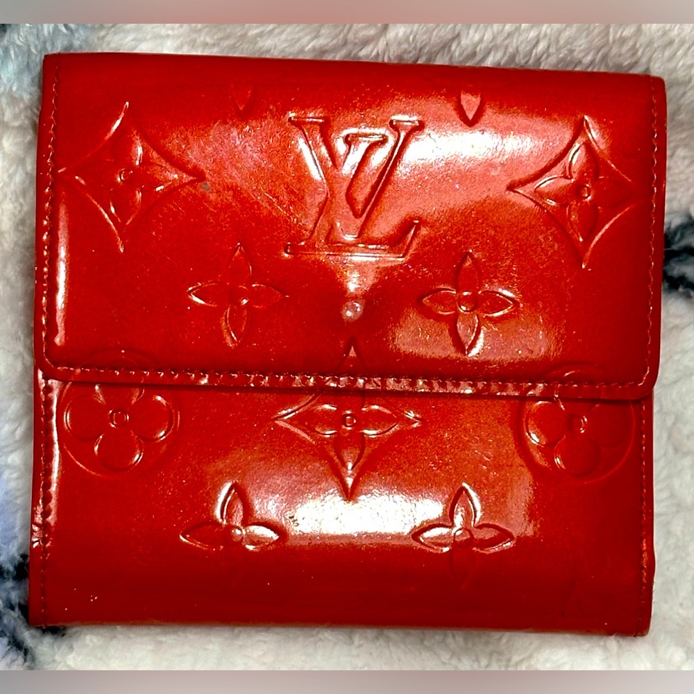 SOLD 🔥 Louis Vuitton Vernis Double Snap Wallet - Picture 2 of 12